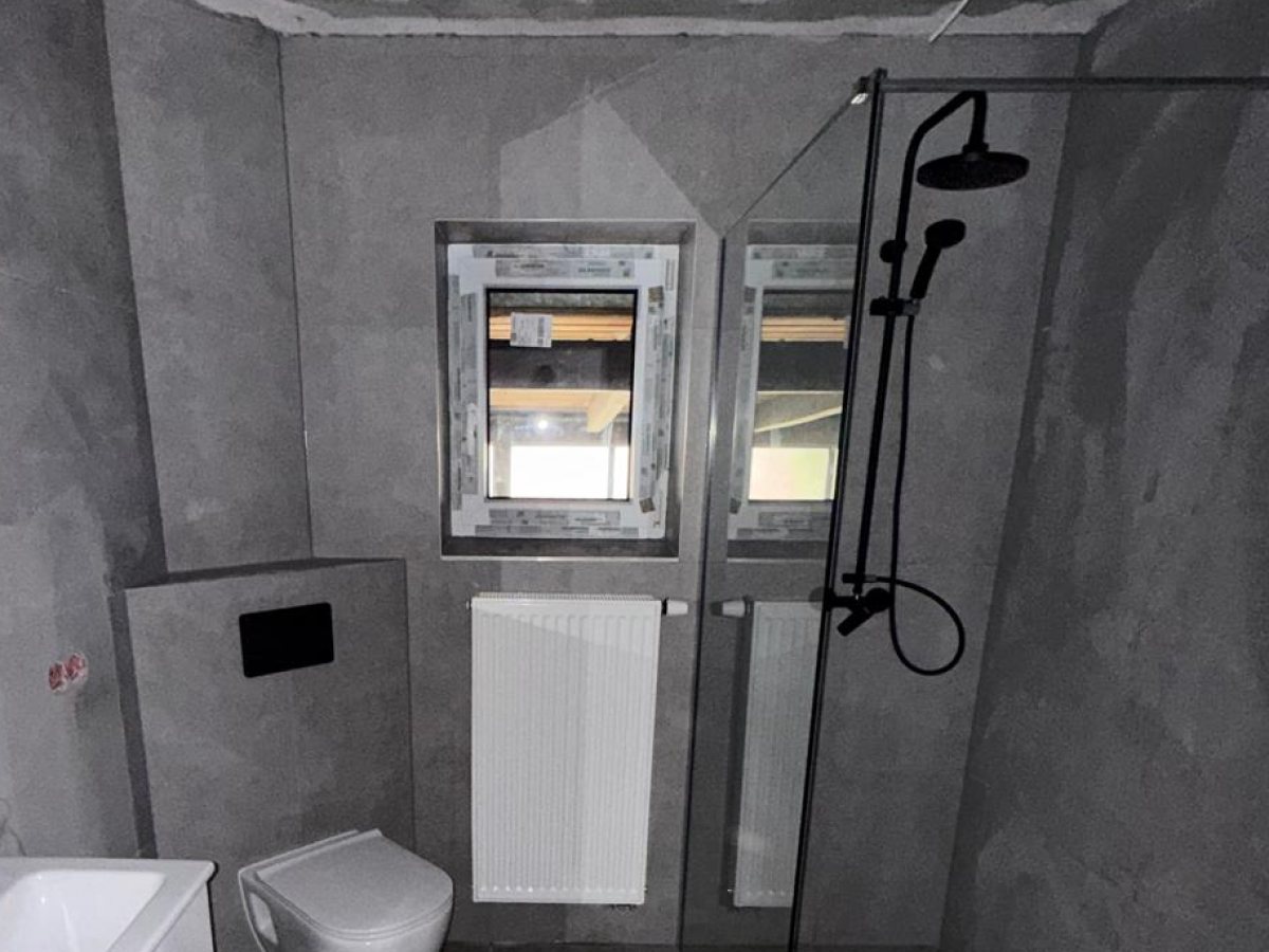 Badezimmer nach der Sanierung